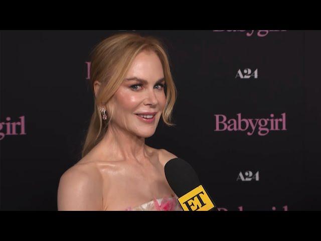 Nicole Kidman Reacts to Babygirl Golden Globe Nomination (Exclusive)