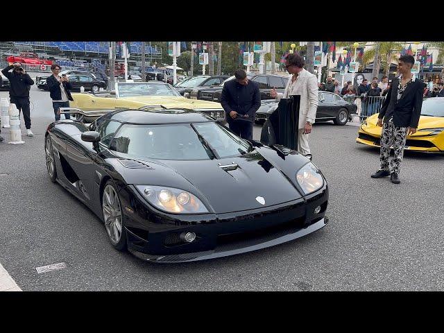 MONACO SUPERCARS & LUXURY LIFE | ADRIAN SUTIL WITH KOENIGSEGG CCXR #monaco #supercars #viral #video