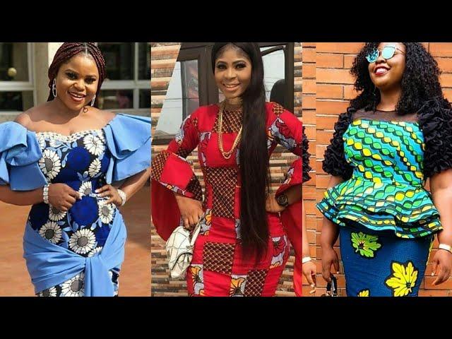 45+ AFRICAN DRESSES : MOST STYLISH AND FLAWLESS #AFRICAN FASHION ANKARA STYLES FOR BEAUTIFUL LADIES