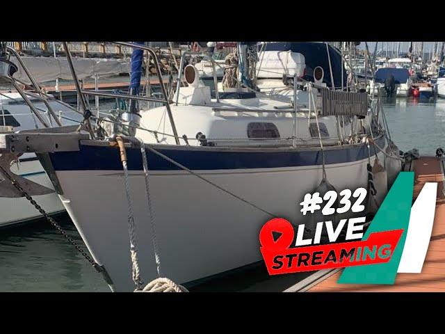 Marviviendo live #232 velero Vancouver 28 un barco pequeño para dar la vuelta al mundo