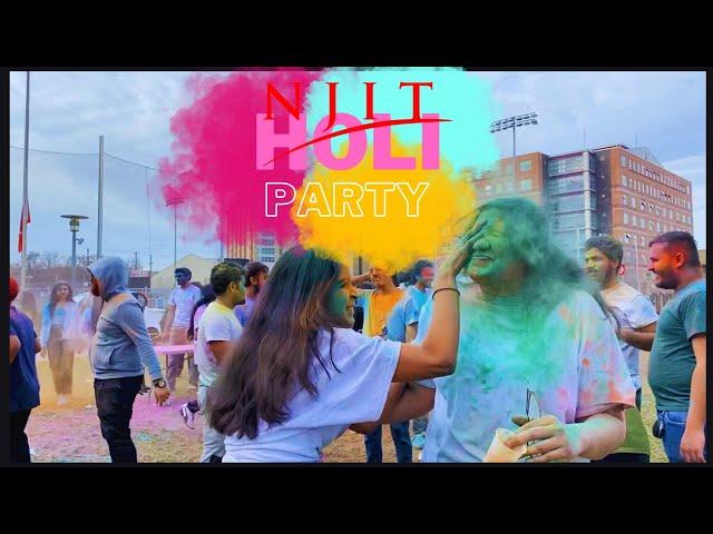 Holi Party at NJIT | Indian student vlog in USA | Dwazzle