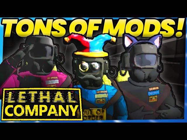 7 Big Brave Boys vs Modded Lethal Company!