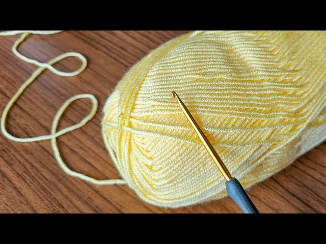 Forget all the crochet patterns you've seen! new crochet stitch