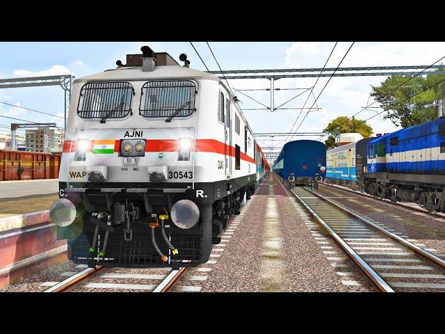 JanShatabdi Express in Indian Trains Simulator - Dewansh Chaturvedi