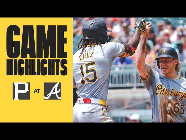 2-Run Home Runs from Cruz and Tellez Lead to Pirates Victory | Pirates vs. Braves (6/30/24)