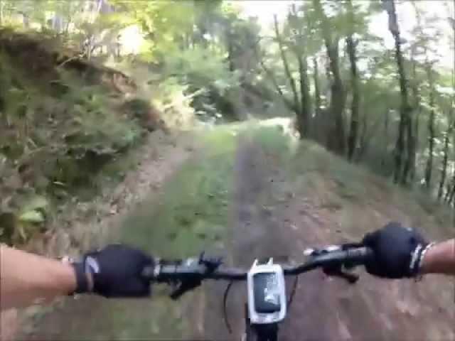 Op de MTB / ATB langs de Kesselinger Bach (Eifel)