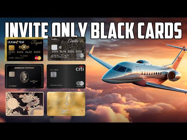 10 Most Exclusive Black Cards the Rich Want to Keep Secret