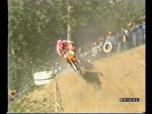 1989 SECONDA MANCHE MONDIALE MOTOCROSS 500 ITALIA  7 maggio  1989   Gran Premio d'Italia  Fermo