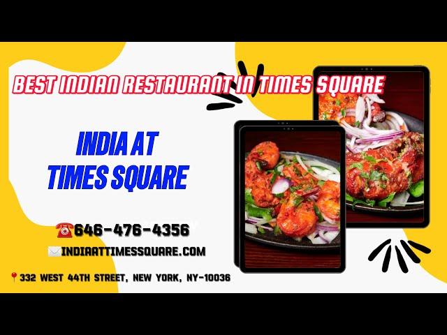 Best Indian Restaurant in TIMES SQUARE NYC TV ! Best Indian Food #indianfood #timessquare #viral