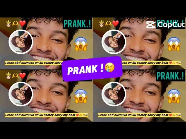 prank abti nuxnux sorry my best ️