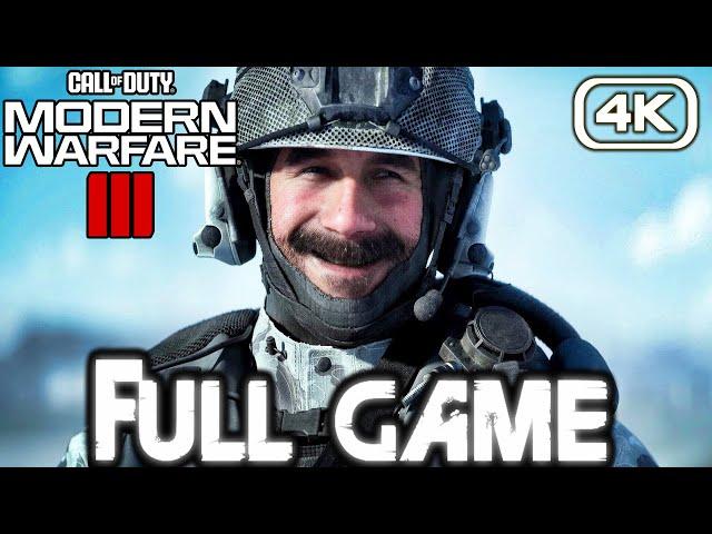 CALL OF DUTY MODERN WARFARE 3 Campaign Gameplay Walkthrough FULL GAME (4K 60FPS) No Commentary