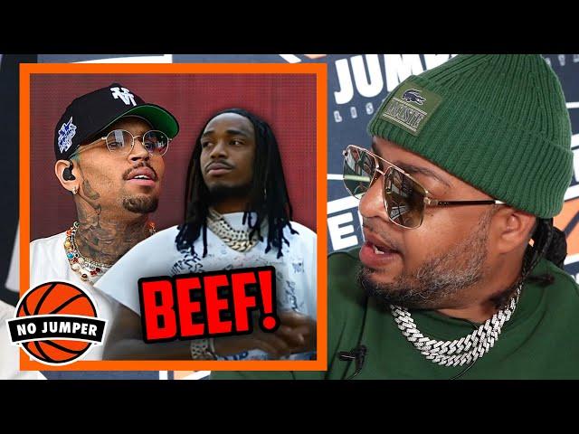 Hassan Campbell gets Disrespectful Talking About Quavo & Chris Brown Beef