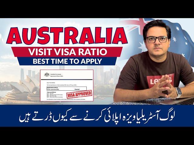 Best time to apply Australia visit visa | visa ratio | appointment | Documents required