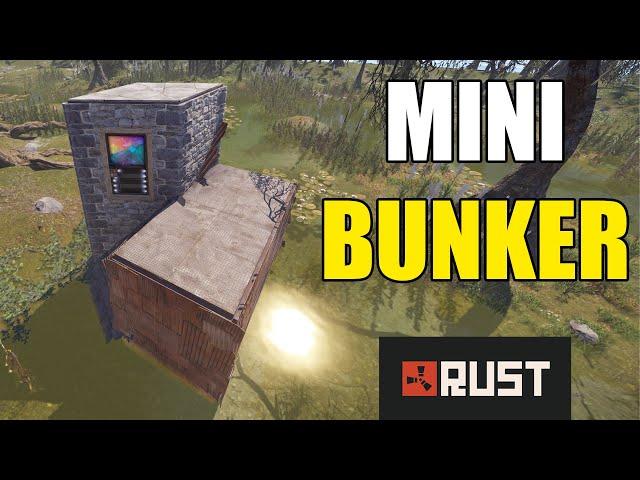 MINI STRONG BUNKER BASE! | Rust Base Building