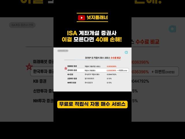 중개형 ISA계좌에서 주식모으기를 할 때 자신있게 추천드립니다! (3)