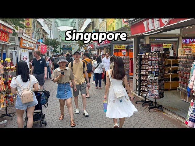 Singapore Walking Tour 4k - Chinatown Virtual Tour