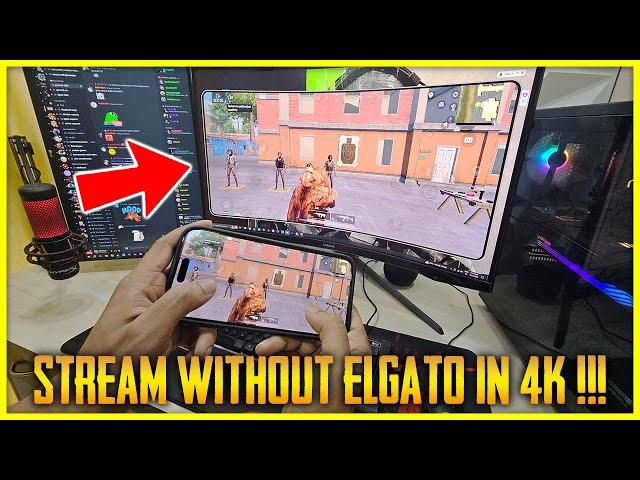 BEST TRICK TO LIVE STREAM ANY GAME WITHOUT ELGATO OR ANY CAPTURE CARD - BGMI | WZM HOW TO STREAM 