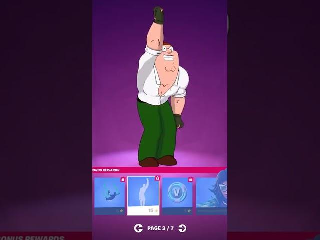 Peter Griffin's "Surfin' Bird" emote  #shorts  #fortnite