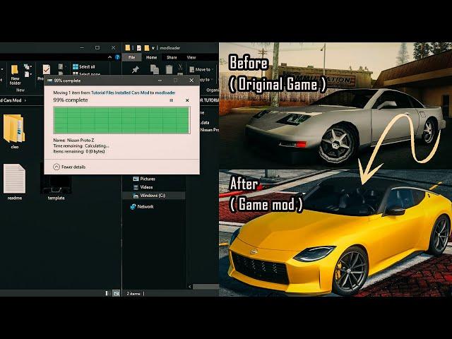 GTA San Andreas : Tutorial Installed - Car Mods ( Use Modloader ) -  For PC Update ! 2021 - HD