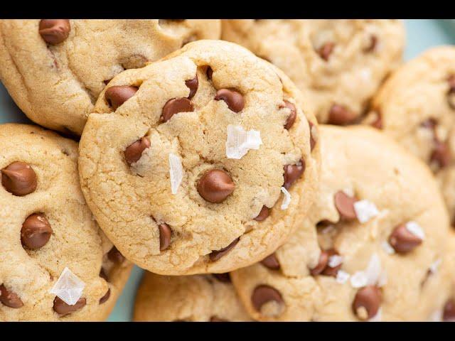 Chocolate Chip cookies with Flakey Sea Salt from Slofoodgroup