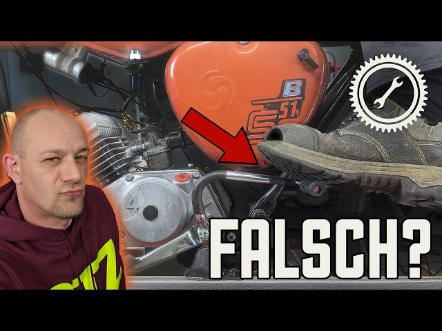 99% aller Mopedfahrer kicken ihr Moped falsch an!