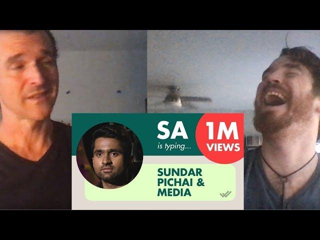 SA on Sundar Pichai and Media | Aravind SA | Standup Comedy REACTION!!