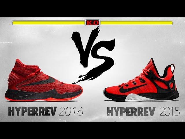 Nike Hyperrev 2016 vs Nike Hyperrev 2015!
