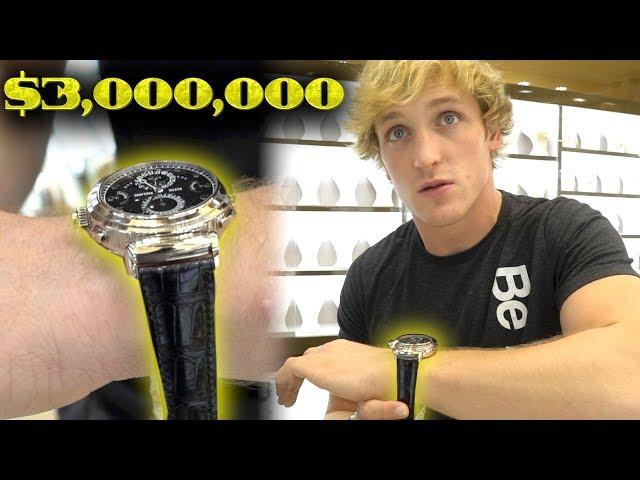 MY NEW $3,000,000 WATCH!