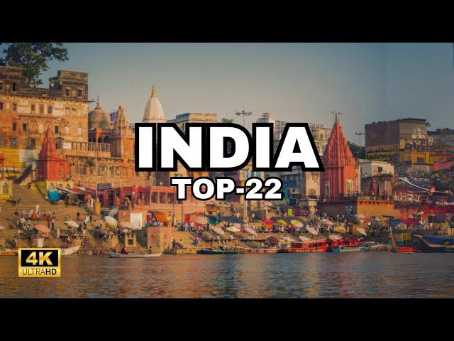 Top 22 Places to Visit in India | Travel Video