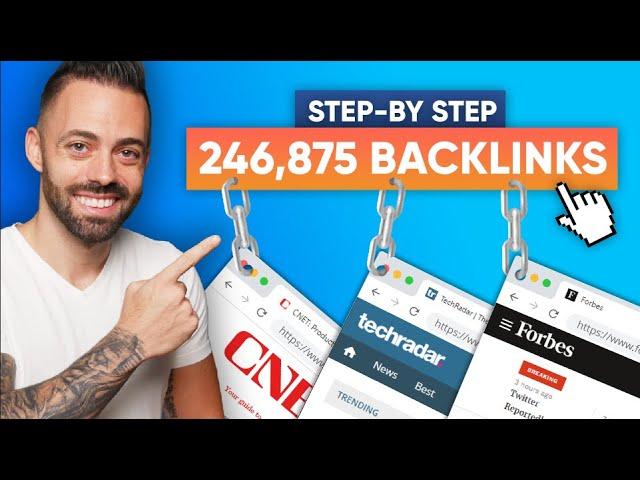 Link Building SEO Strategy - I Built 1,341 Backlinks with this Method (Tutorial)