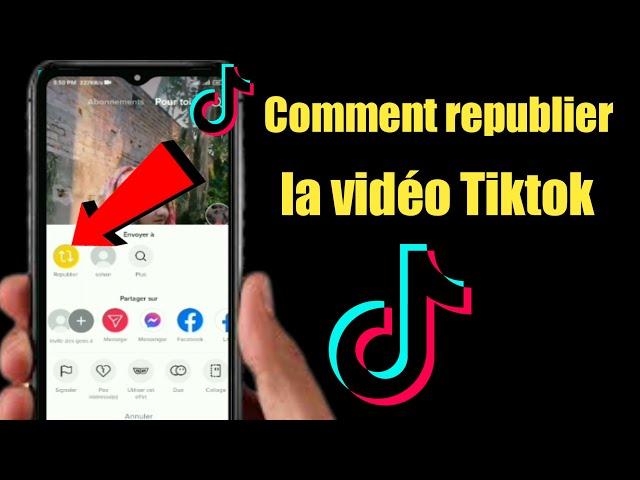 Comment republier des vidéos sur Tiktok 2022 | Republier des vidéos sur Tiktok |