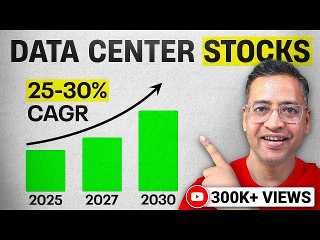 The BIGGEST Stock theme by 2030 - 2 Top Data Center Stocks to watch out - Rahul Jain