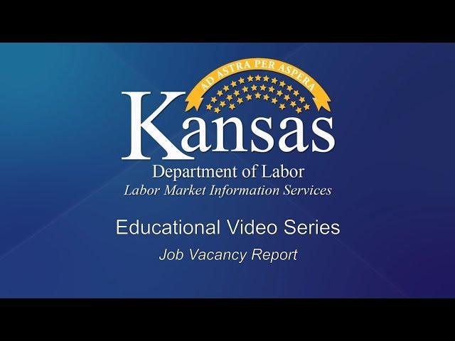 Job Vacancy Report | Educational Video Series | KDOL