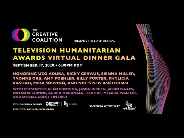 Television Humanitarian Awards Virtual Gala - The Creative Coalition