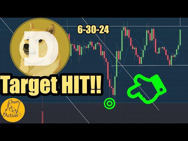 Dogecoin .114 Target HIT!!