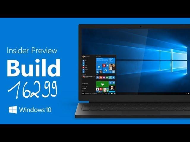 Windows Insider Preview of Build 16299 (English)