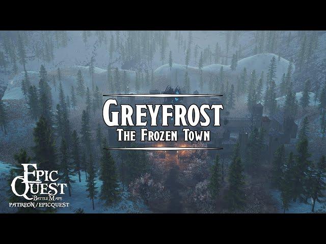 Greyfrost - Teaser | Epic Quest | Animated maps / battlemaps for tabletop roleplaying games | D&D