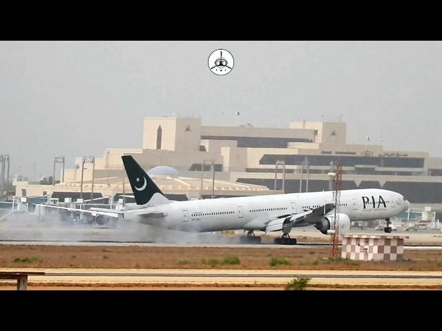 Close Up Landings & Takeoffs at Karachi Airport