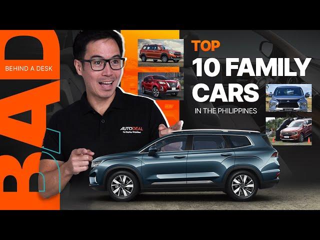 Top 10 Family Cars in the Philippines | Behind a Desk