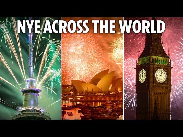 Highlights from New Year’s Eve celebrations across the world