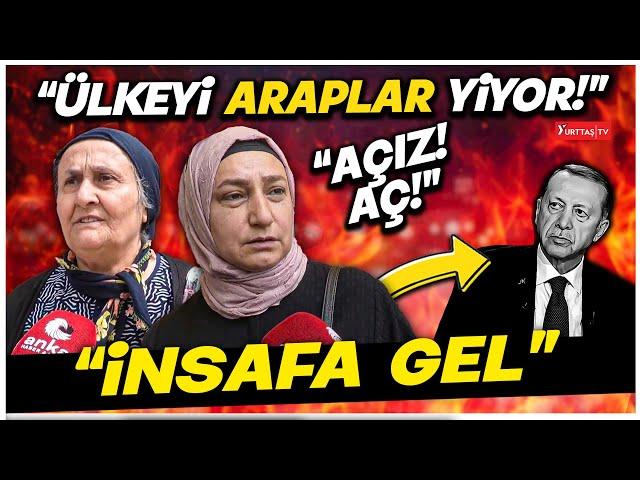 Geçim sıkıntısı ve yetersiz beslenme vatandaşın canına tak etti! "İnsafa gel Erdoğan!"