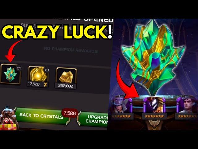 MY LUCK IS GETTING INSANE | SBC & TITAN CRYSTAL OPENING | MARVEL  CONTEST OF CHAMPIONS