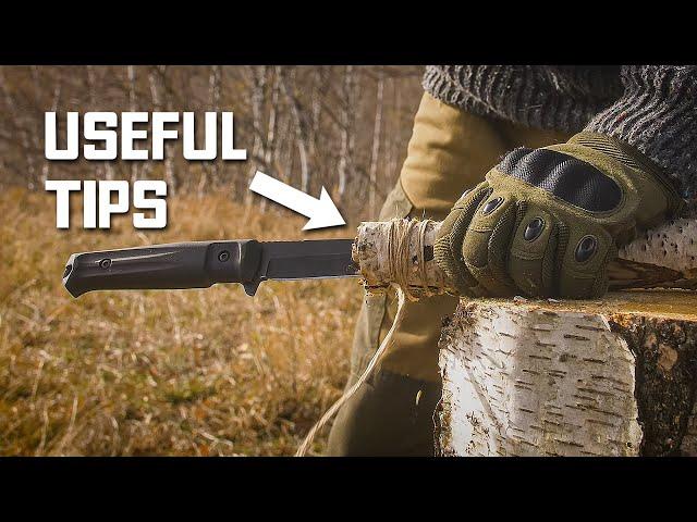 Survival alone in the wild and Bushcraft HACKS