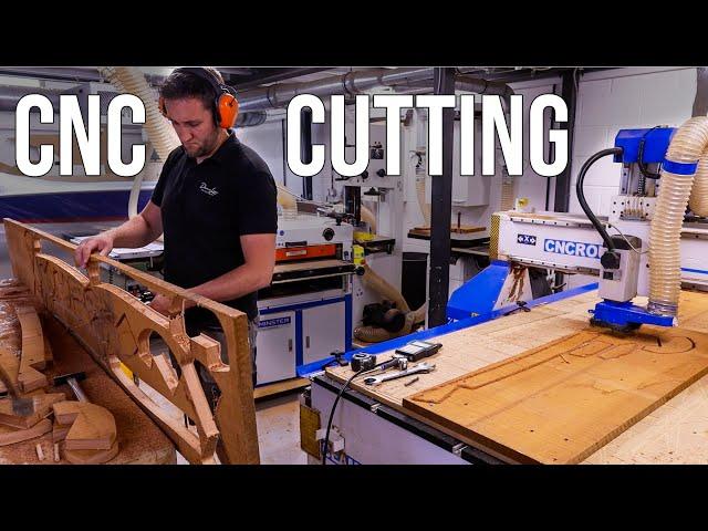 CNC Cutting Wooden Boat Parts | Building Temptress Ep9