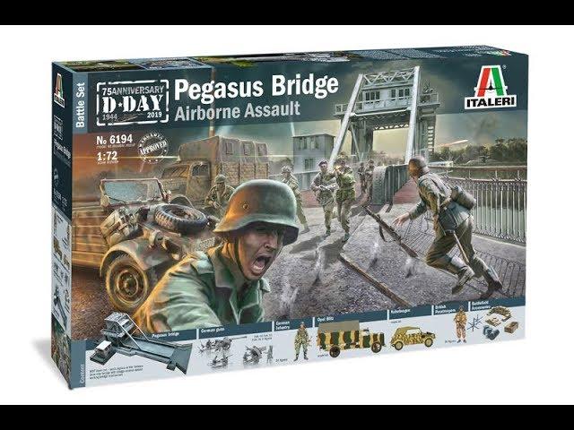 Unboxing ITALERI 6194 Pegasus Bridge Airborne Assault- 1/72 | Panzerschmied