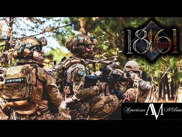 Milsim Event in Colorado | American Milsim 1861-3 | Airsoft Trailer | Montage | 2024