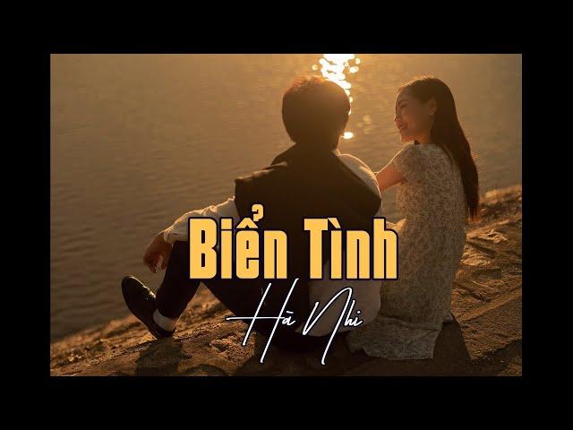 Biển Tình (Nằm Nghe Sóng Vỗ Từng Lớp Xa) - Hà Nhi | Audio Lyrics Video