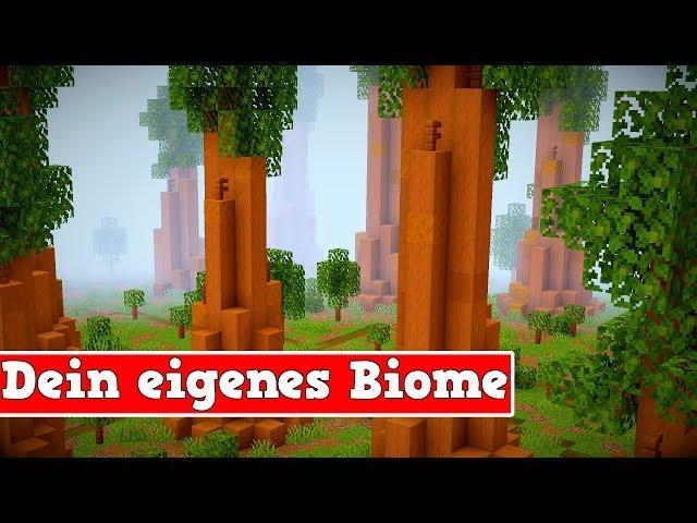 Dein eigenes Biome | Wie baut man ein Biome in Minecraft | LarsLP