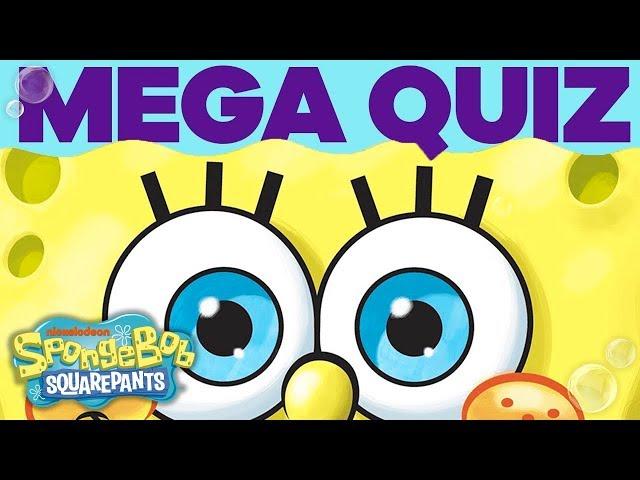 Test Your Knowledge with the Superfan Megaquiz  | SpongeBob