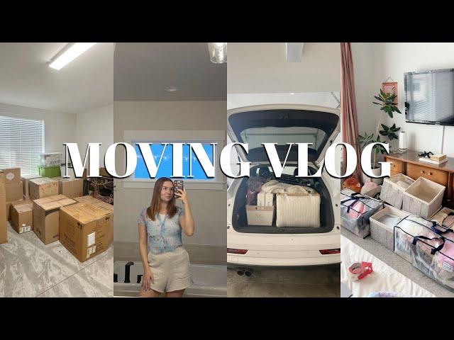 PACKING & DECLUTTERING OUR ENTIRE HOUSE TO MOVE! | Moving Vlog #3